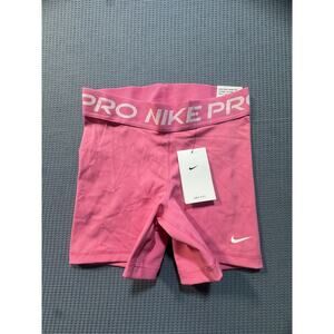 Nike Pro Short  Women Sz S Pink  Brand New
